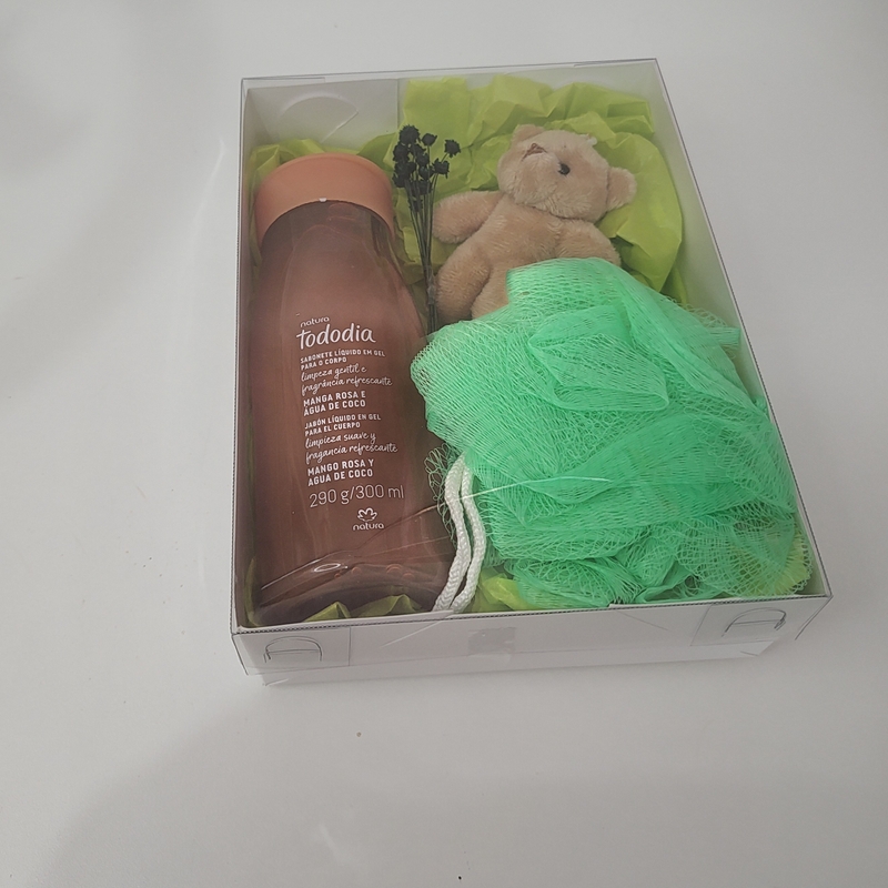Kit Sabonete Manga Rosa E Água De Coco