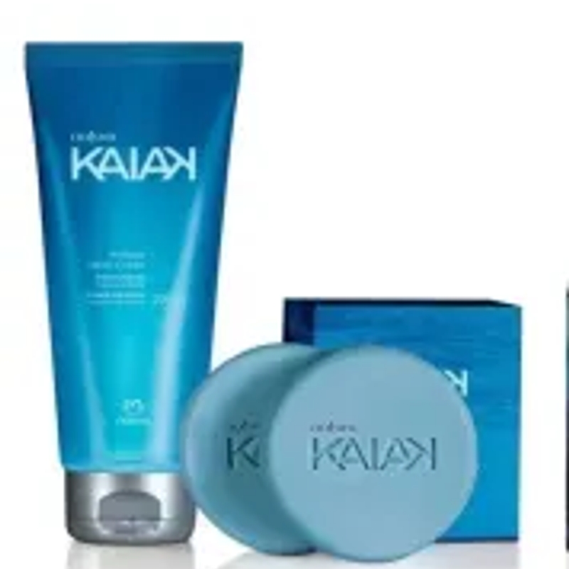 Presente Kaiak Masculino Shampoo + Sabonetes