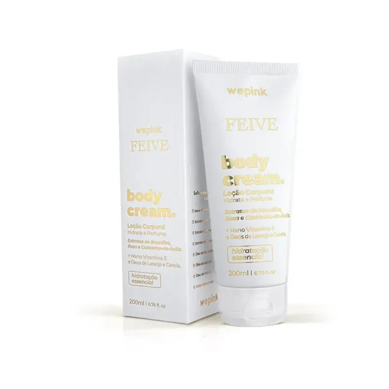 Body Cream Loção Corporal Feive