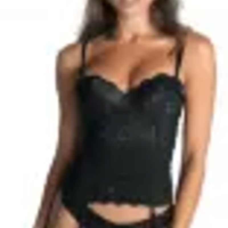DeMillus Corselete Cabaret 50 - Preto