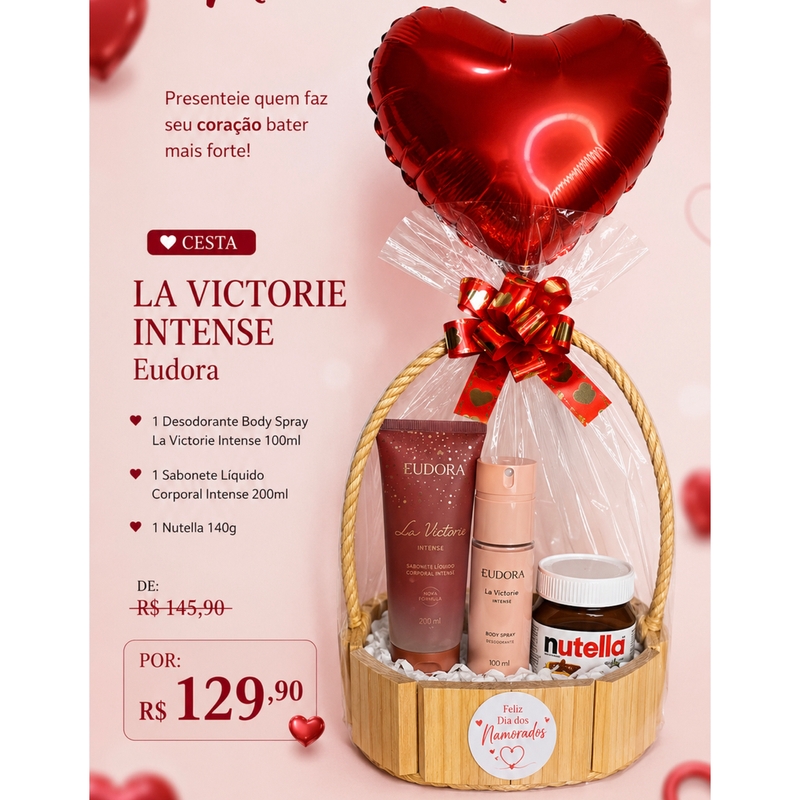 Cesta  La Victorie Intense Eudora - Opção Feminina