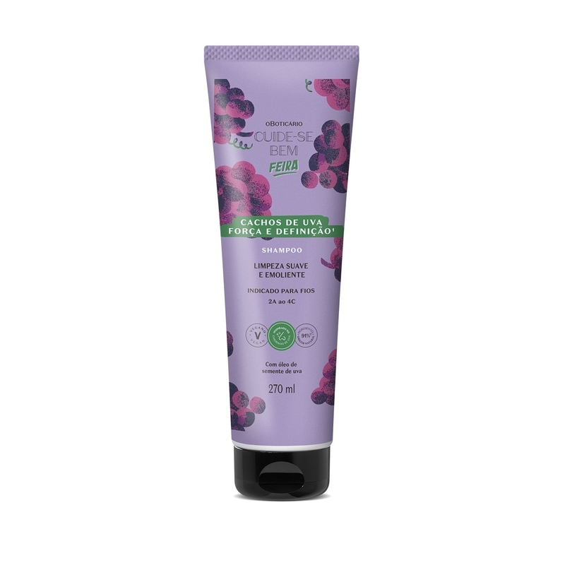 Shampoo Cuide-se Bem Feira Cachos de Uva 270ml