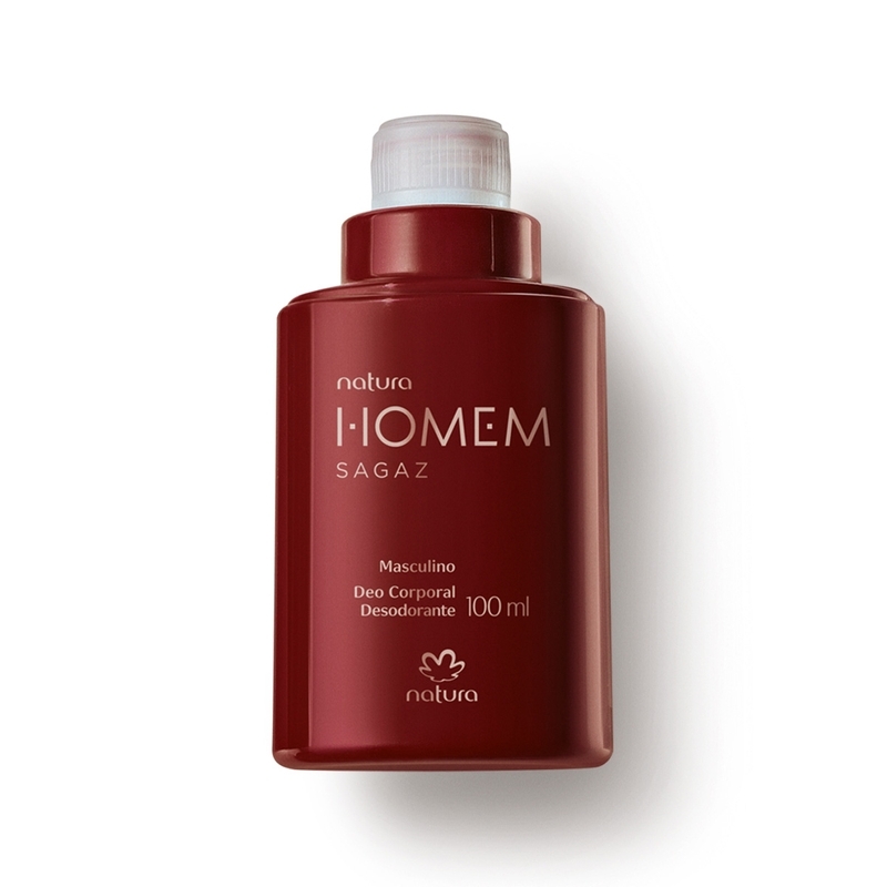 Refil desodorante corporal natura homem sagaz - 100 ml