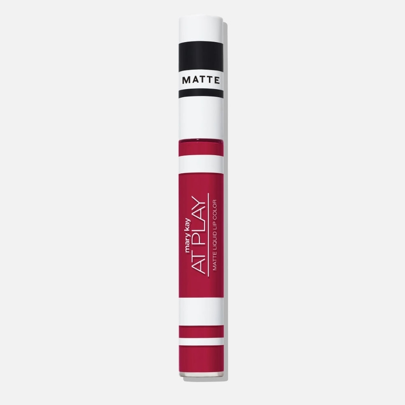 Batom Líquido Matte com Manteiga de Karité e Vitamina E - Mary Kay At Play® - Raspberry Kiss - 6,5g