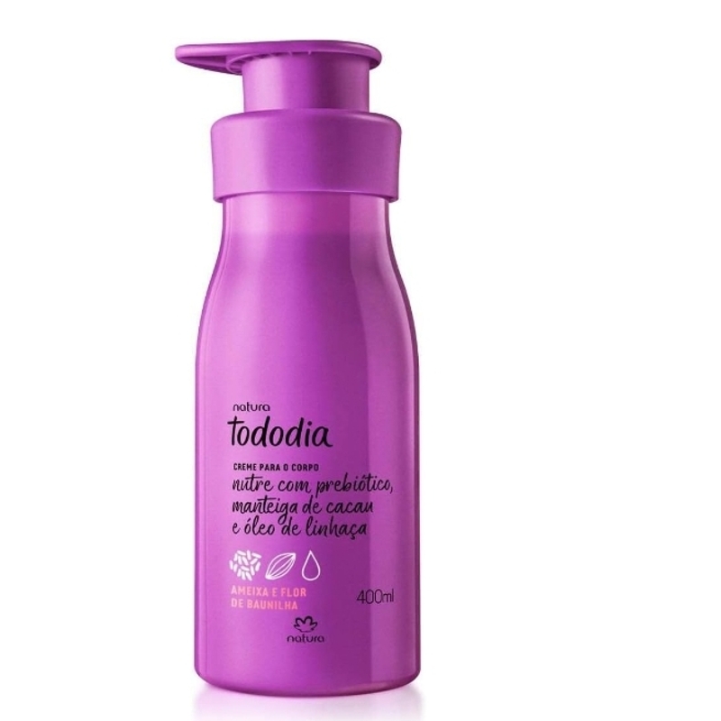 Tododia Creme Para Corpo Ameixa E Flor De Baunilha