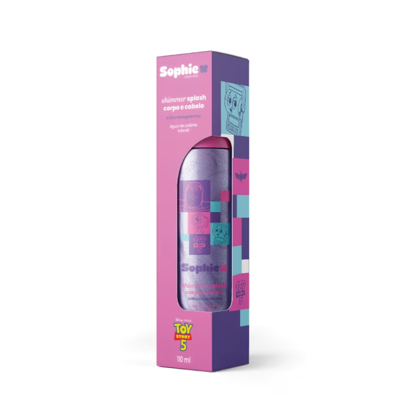 Shimmer Splash Corpo E Cabelo Sophie Toy Story 5 Brilho Intergaláctico 110Ml - foto 4