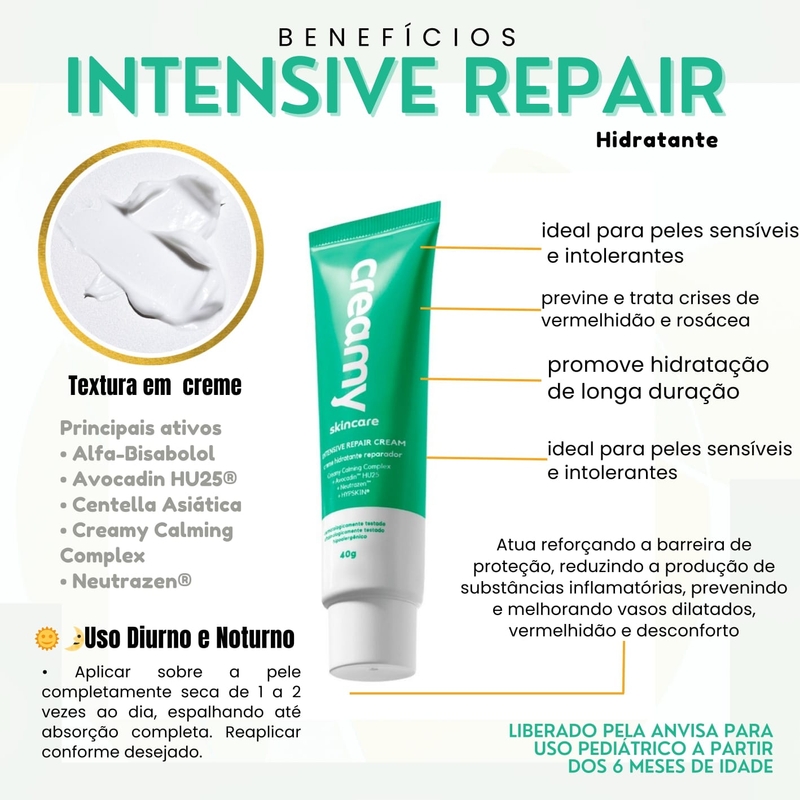 Creme Hidratante Antivermelhidão Intensive Cream - foto 2