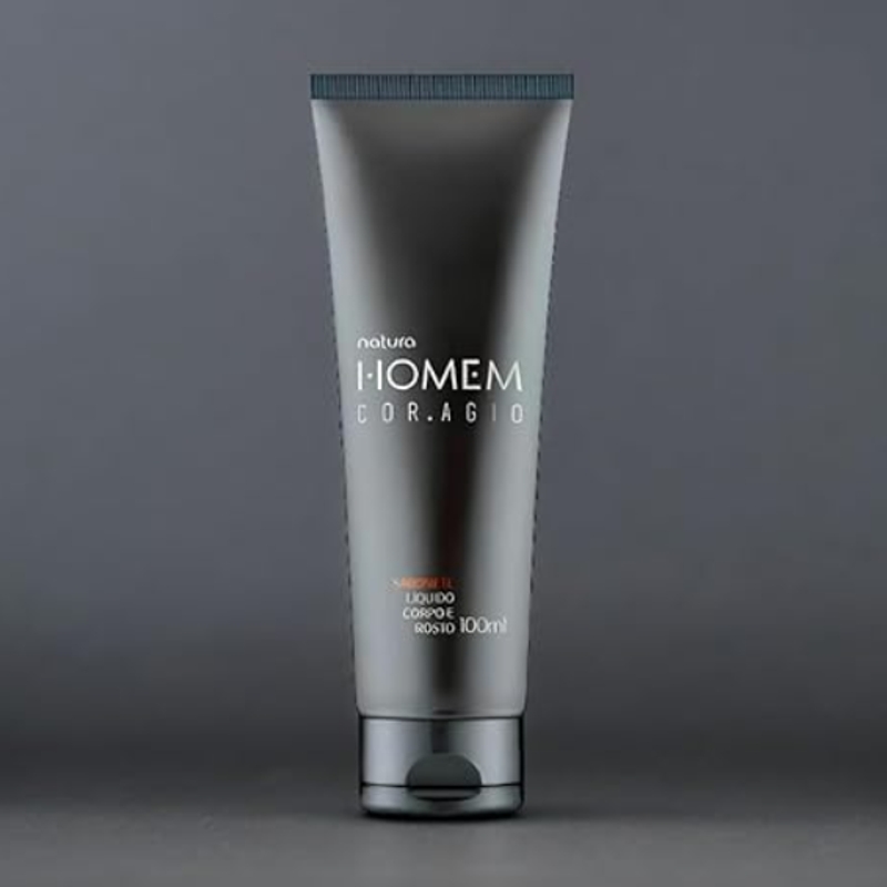 Sabonete Líquido Corpo e Rosto Homem Coragio Masculino 100ml