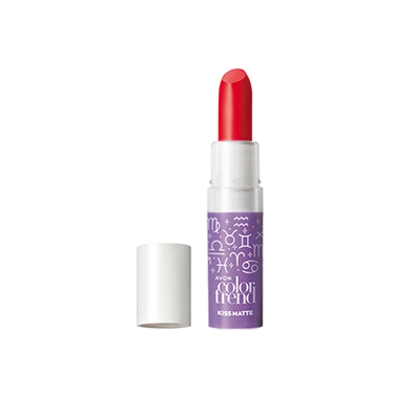 Color Trend Kiss Matte Batom Vermelho Ascendente
