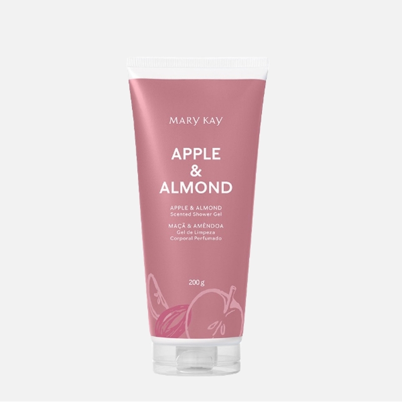 Gel de Limpeza Corporal - Maçã e Amêndoa