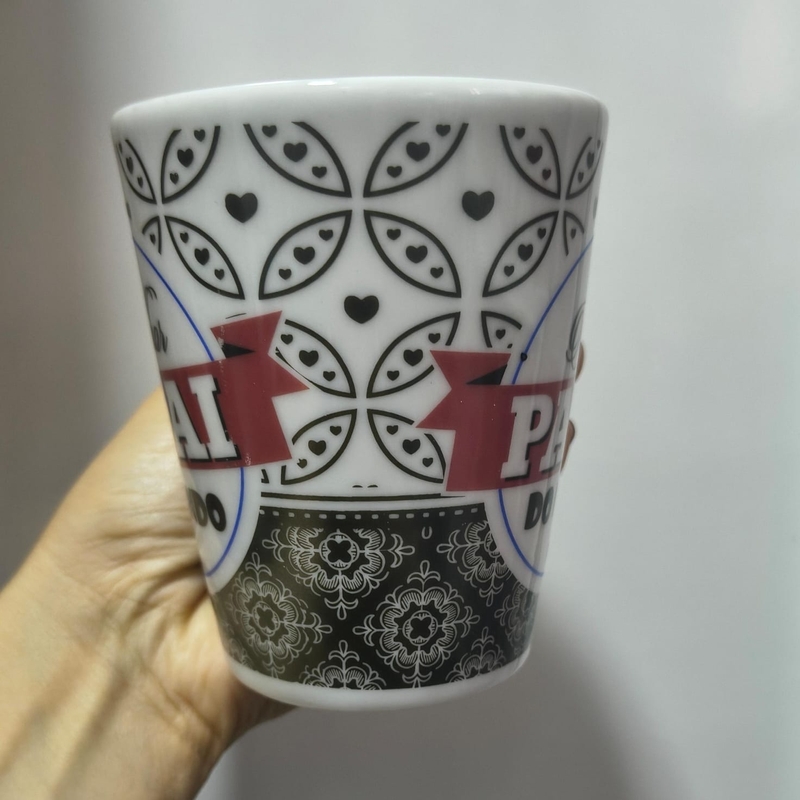 Caneca dia dos Pais - Modelo Melhor Papai  - Porcelana - foto 2