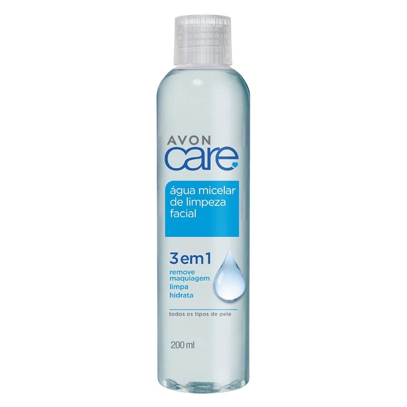Água Micelar de Limpeza Facial 3 em 1