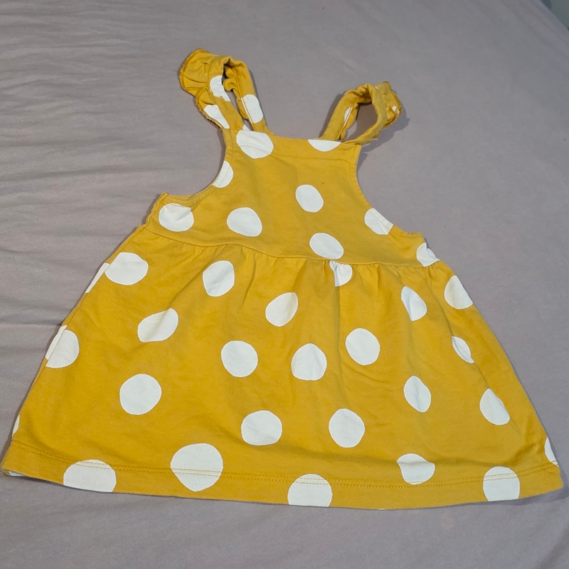 Vestido Bolinha Amarelo