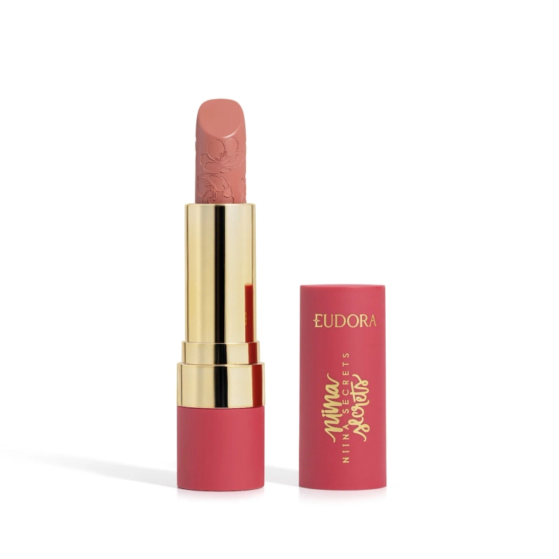 Batom Niina Secrets Soft Petals Rosé Pétala 3,8g