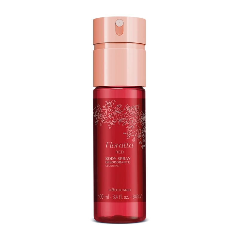Body Spray Desodorante Floratta Red 100Ml