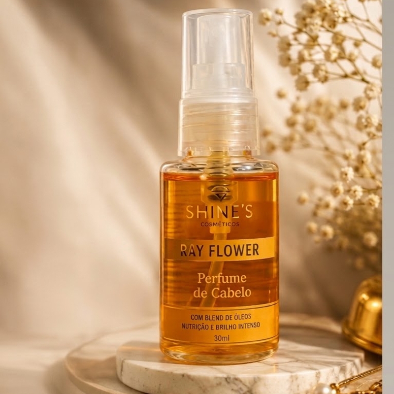 Perfume de Cabelo Ray Flower da Shine’s 30ml