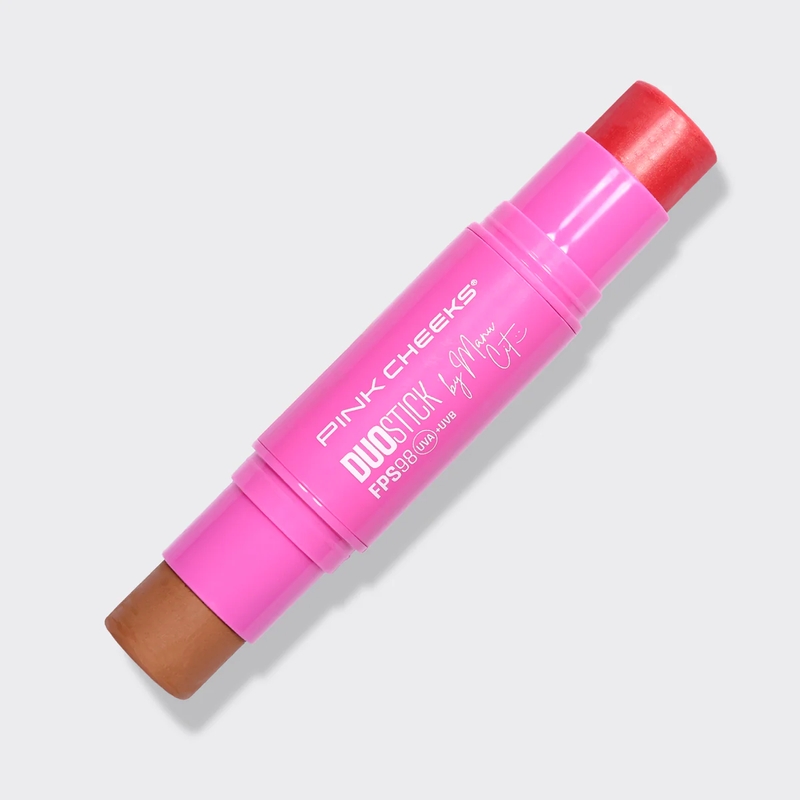 DUO STICK CORAL E BRONZER AREIA FPS98 FPUVA46 BY MANU CIT - 6G