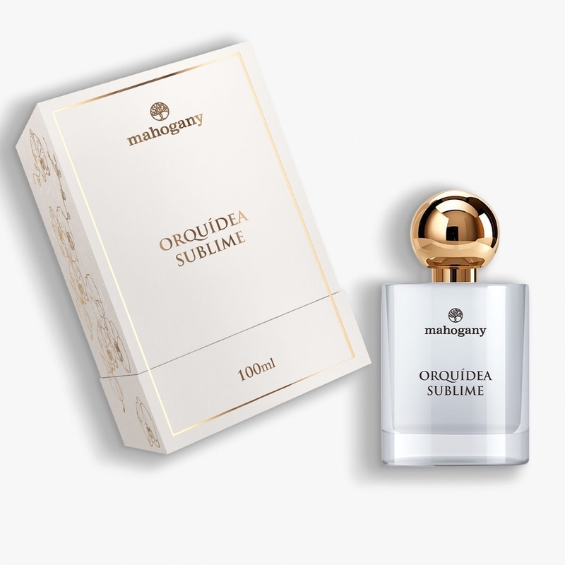 Fragrância Desodorante Corporal Orquídea Sublime 100ml Mahogany