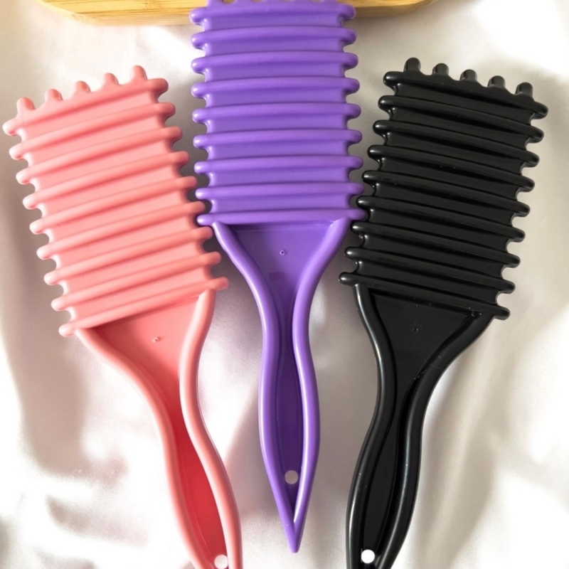 Escova De Cabelo Fitagem Cachos