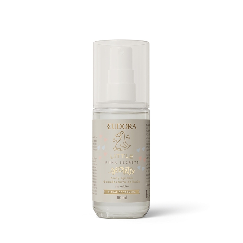 Body Splash Desodorante Colônia Mamãe Little Secrets Niina Secrets - 60ml