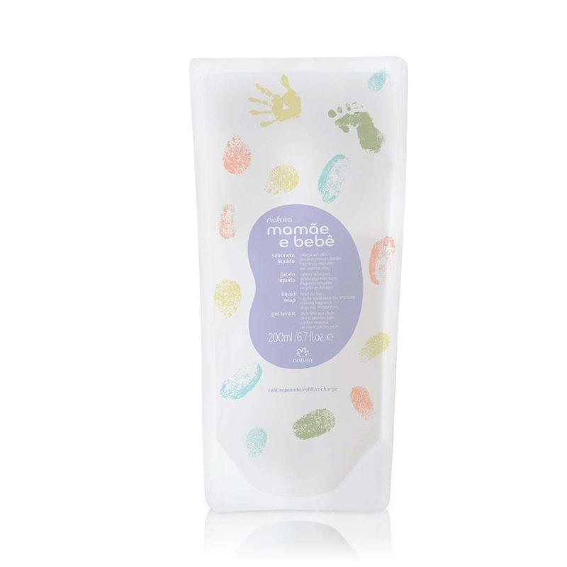 Refil Sabonete líquido relaxante da cabeça aos pés - 200 ml