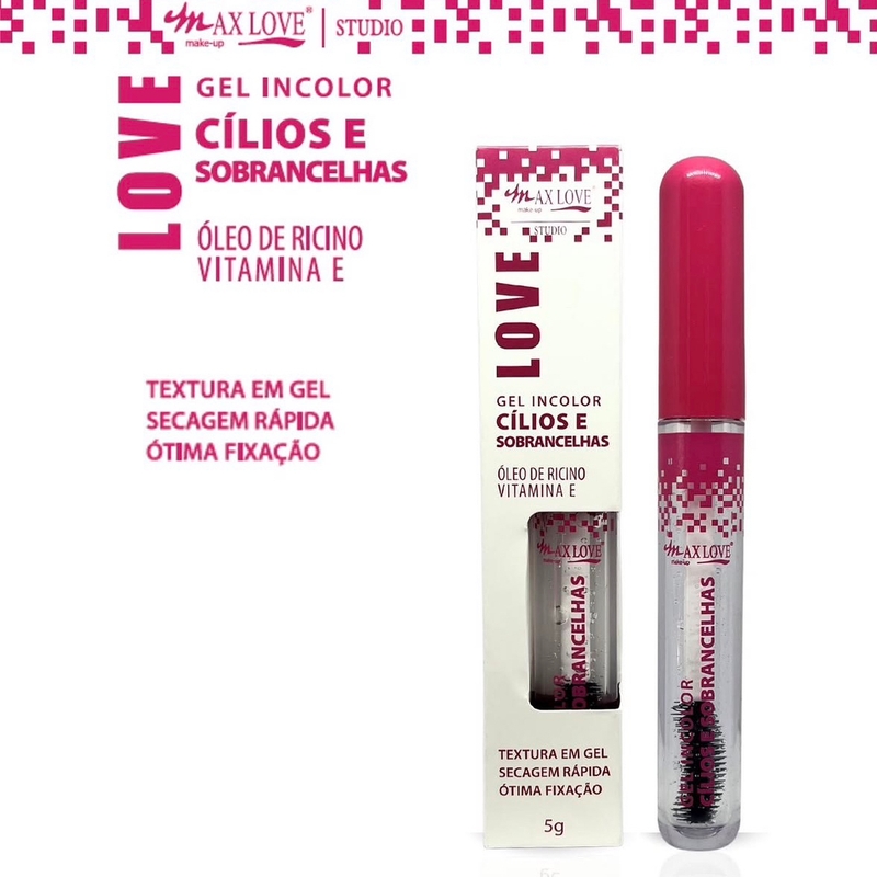 Gel Incolor Cílios E Sobrancelhas