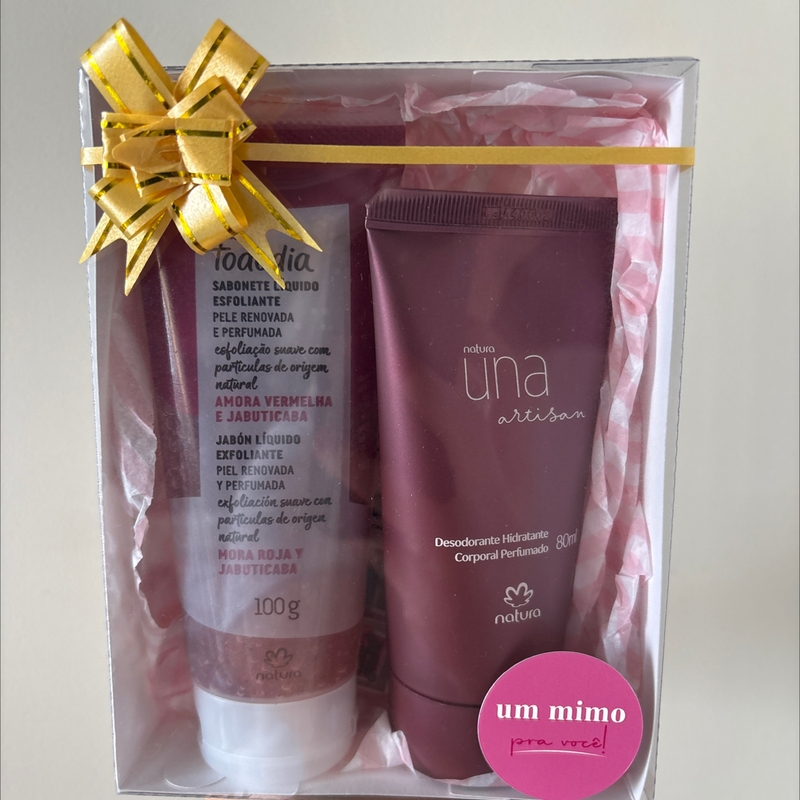 Kit Amora vermelha + Una Artisan