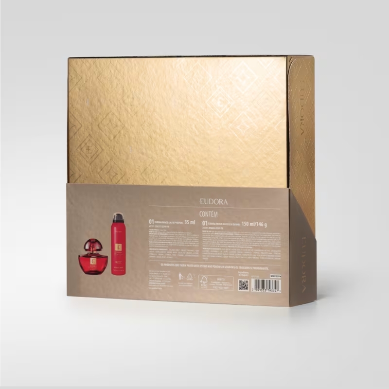 Presente Edp Rouge: Mousse De Banho 150ml + Eau De Parfum 35ml - foto 5