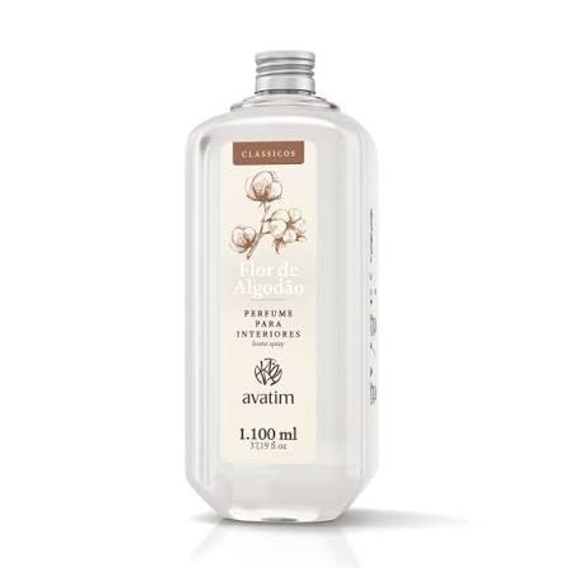 Perfume para Interiores Avatim 1.100ml - Flor de Algodão