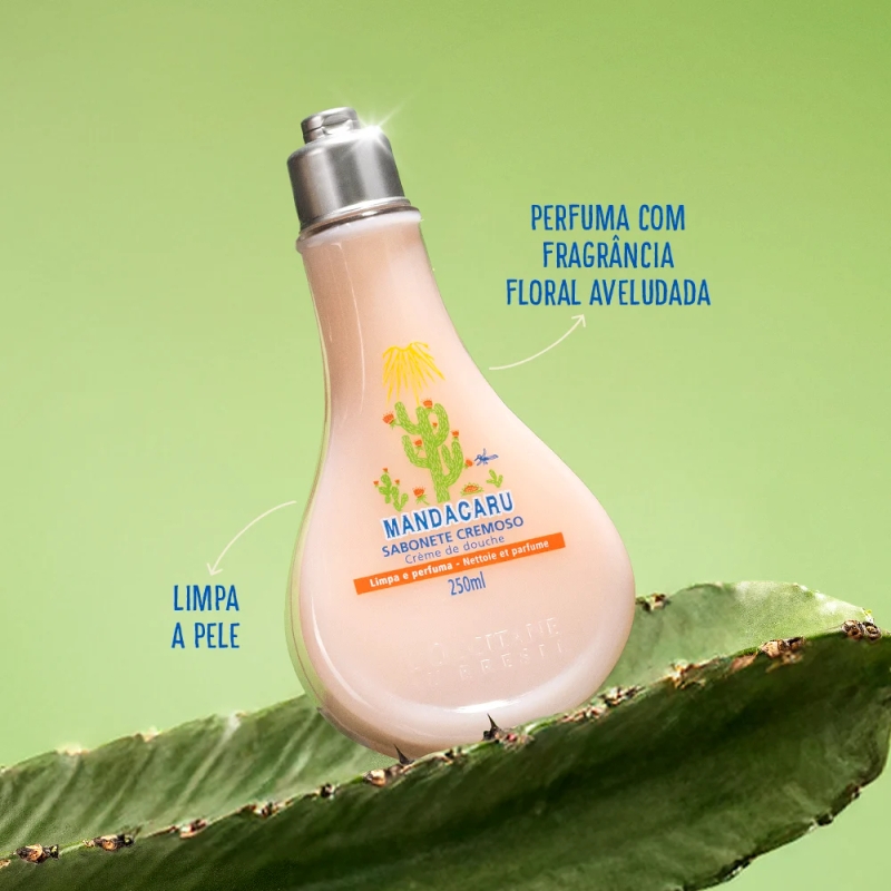 Sabonete Líquido Cremoso Mandacaru 250ml - foto 2