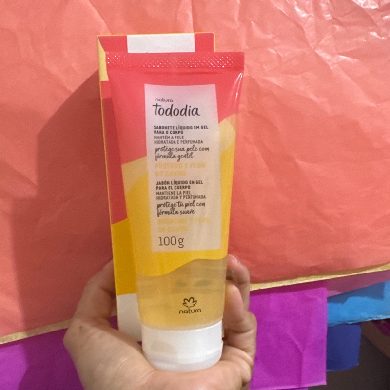 Sabonete Líquido Pessego Flor E Cravo 100g