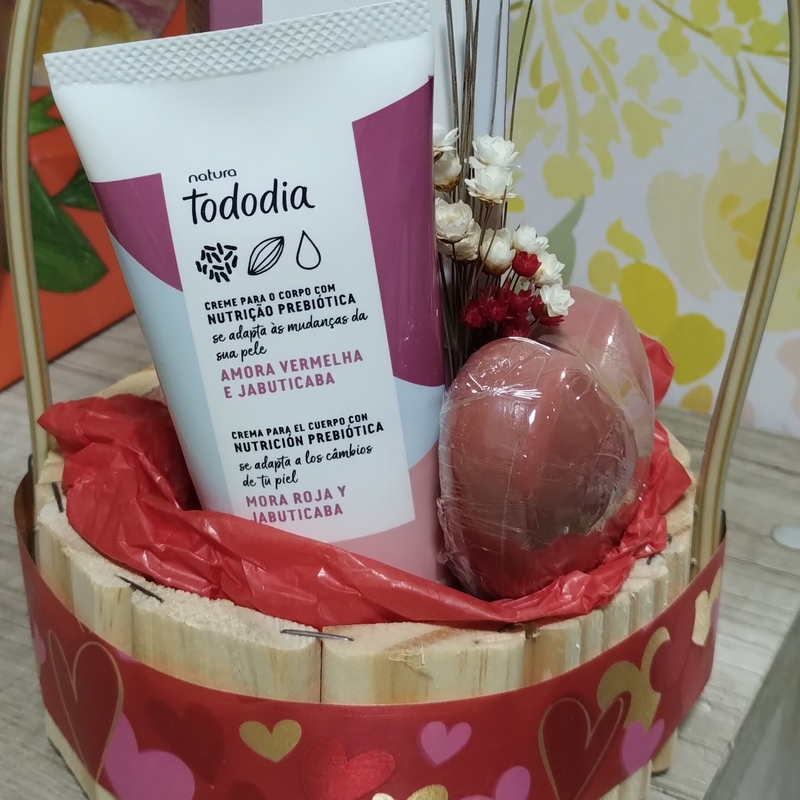 Cesta Personalizada Creme Para O Corpo 100ml