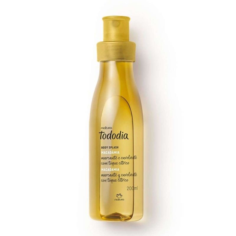 Body Splash Macadâmia Tododia 200 ml - 200 ml