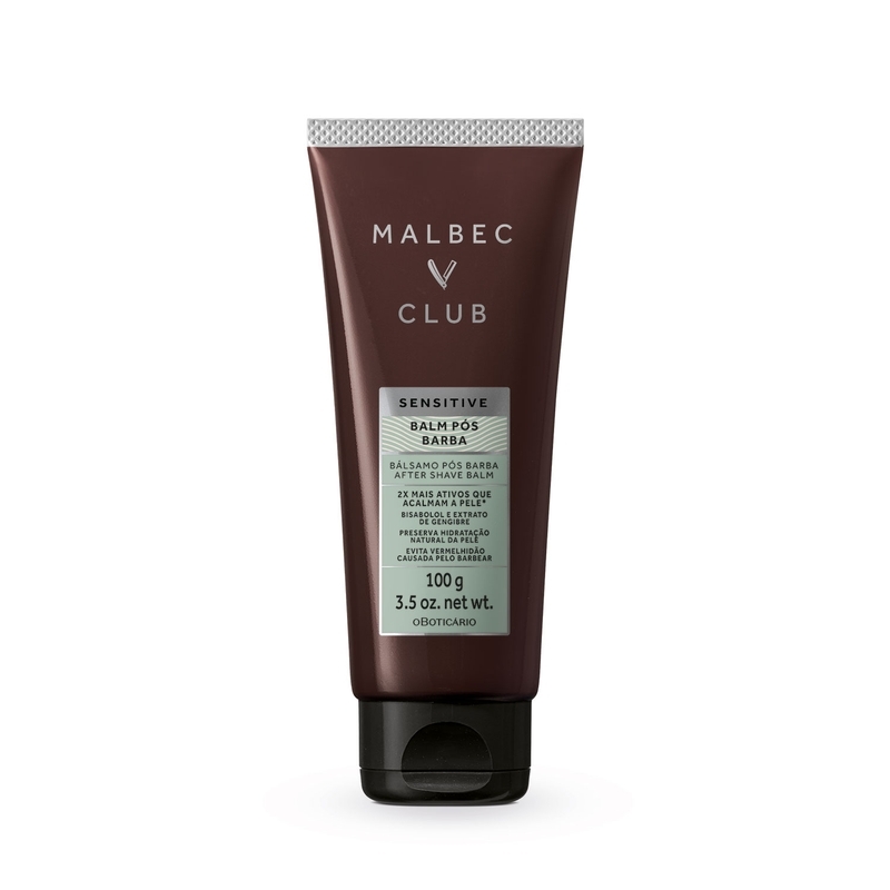 Balm Pós-Barba Malbec Club Sensitive 100G