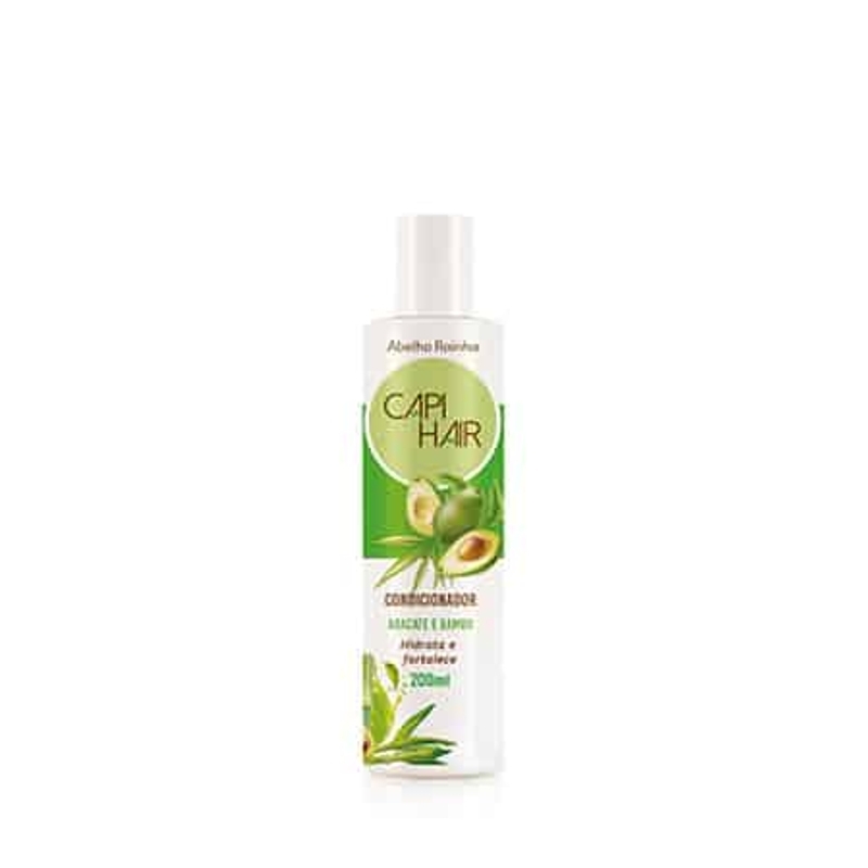 Capi Hair Condicionador Fortalecedor Abacate e Bambu 200 Ml