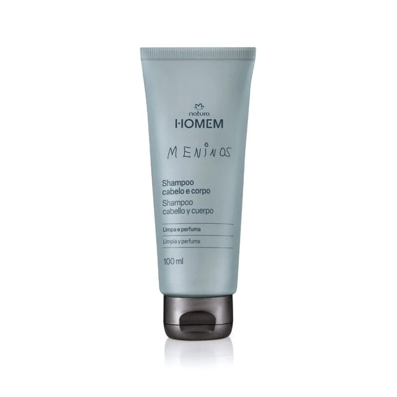 Shampoo Cabelo e Corpo Natura Homem Meninos 100 ml