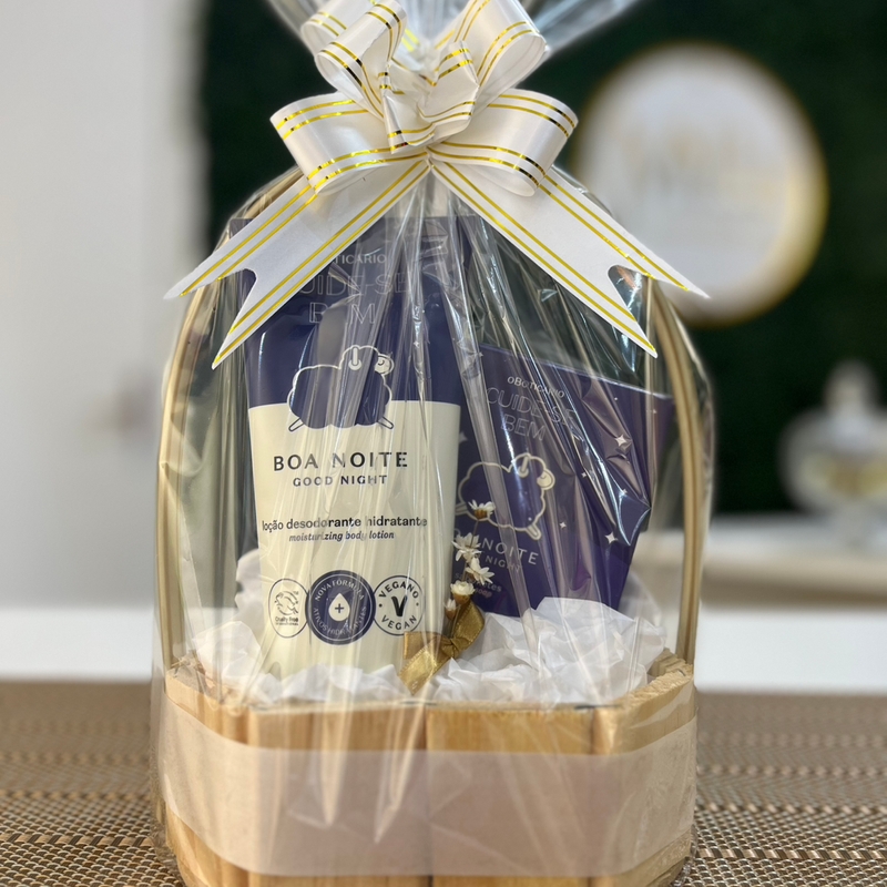 Presente Boa Noite O Boticário (Hidratante + Caixa Sabonete 2x80g)