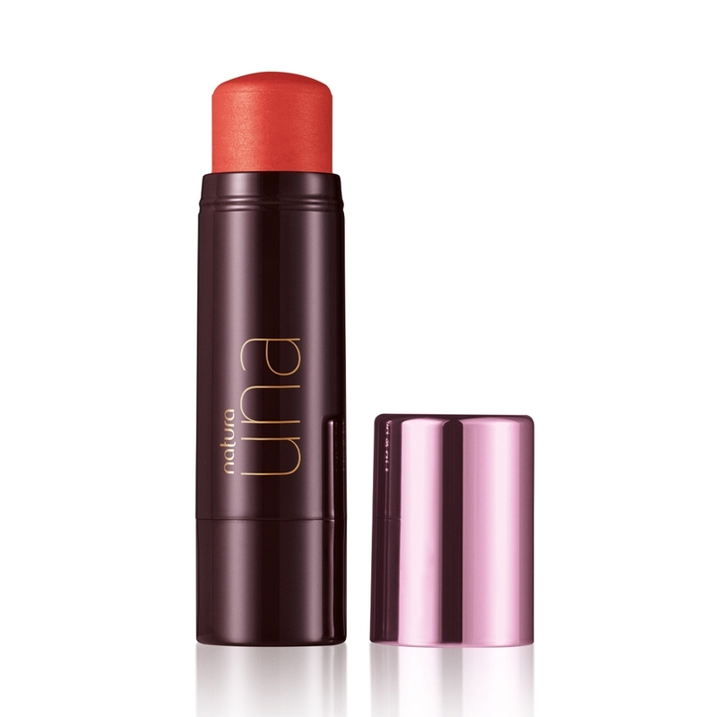 UNA BLUSH DUO LIP CORAL ARG 6G - 6 g
