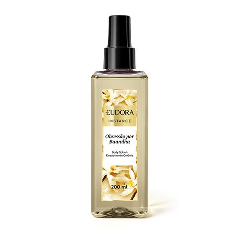 Body Splash Desodorante Colônia Instance Obsessão por Baunilha 200ml