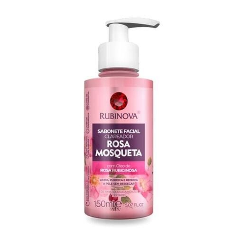 Sabonete Facial Rosa Mosqueta 150ml
