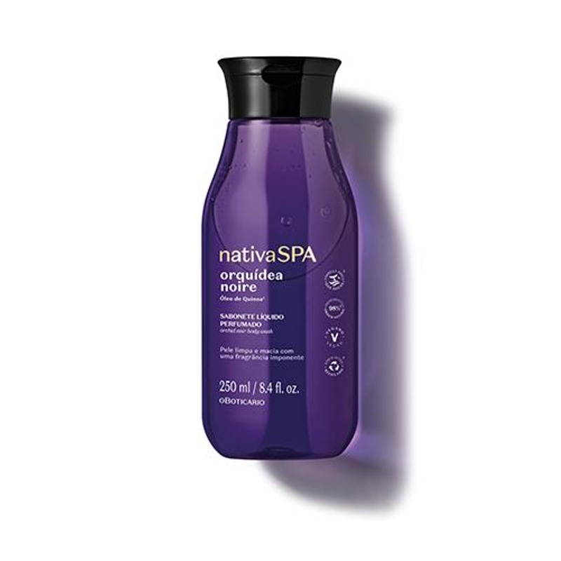 Sabonete Líquido Perfumado Nativa Spa Orquídea Noire 250Ml