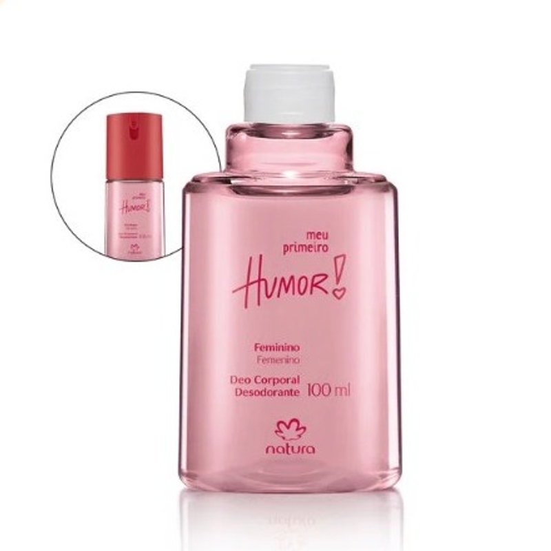 Refil Desodorante Corporal Feminino Meu Primeiro Humor 100 ml
