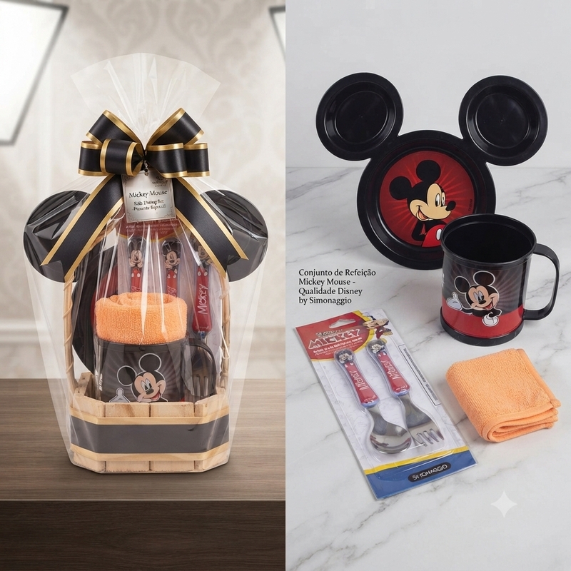 Presente Mickey - 4 Itens