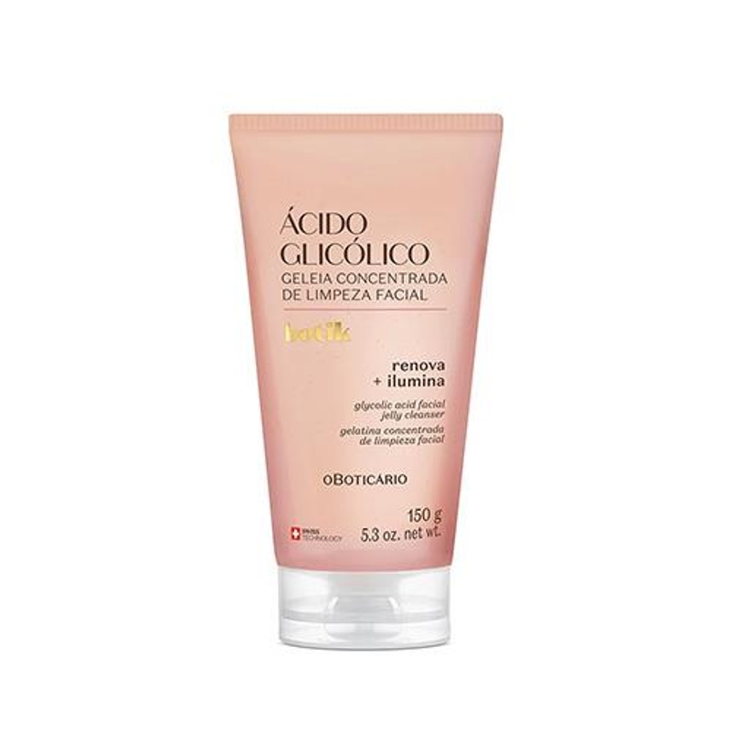 Geleia Concentrada de Limpeza Facial Ácido Glicólico Botik 150g