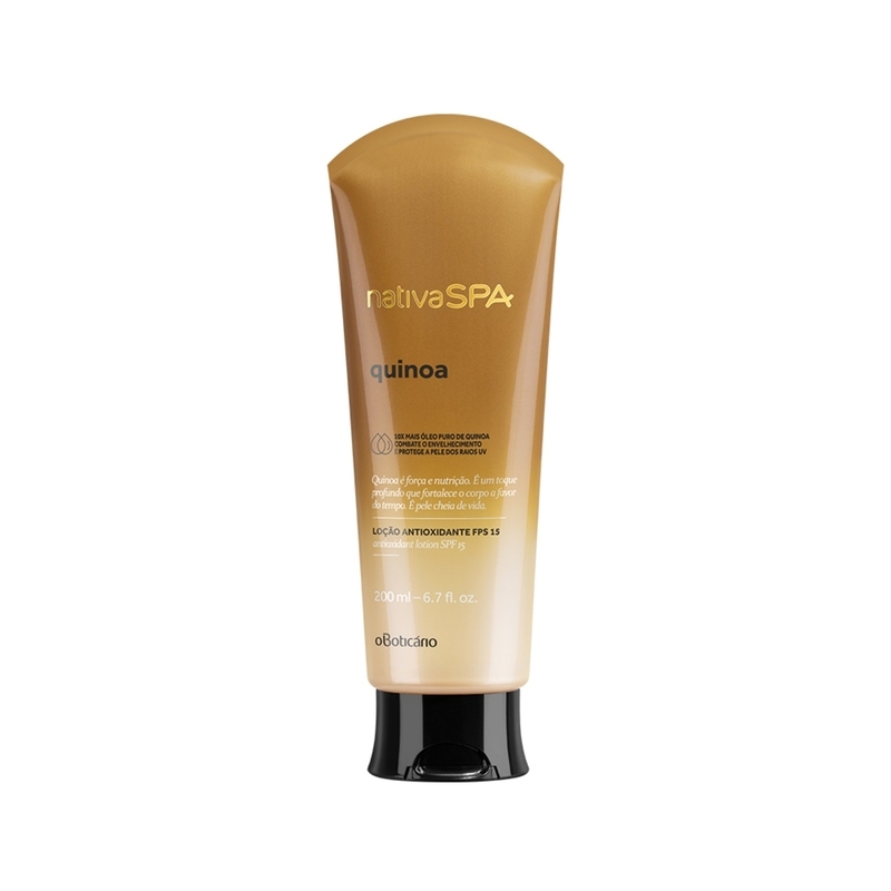 Loção Hidratante Nativa SPA Quinoa FPS 15 200ml - DSC