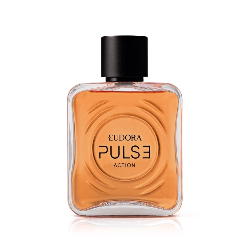 Eudora Pulse Action Desodorante Colônia 100ml (Amadeirado Aromático)