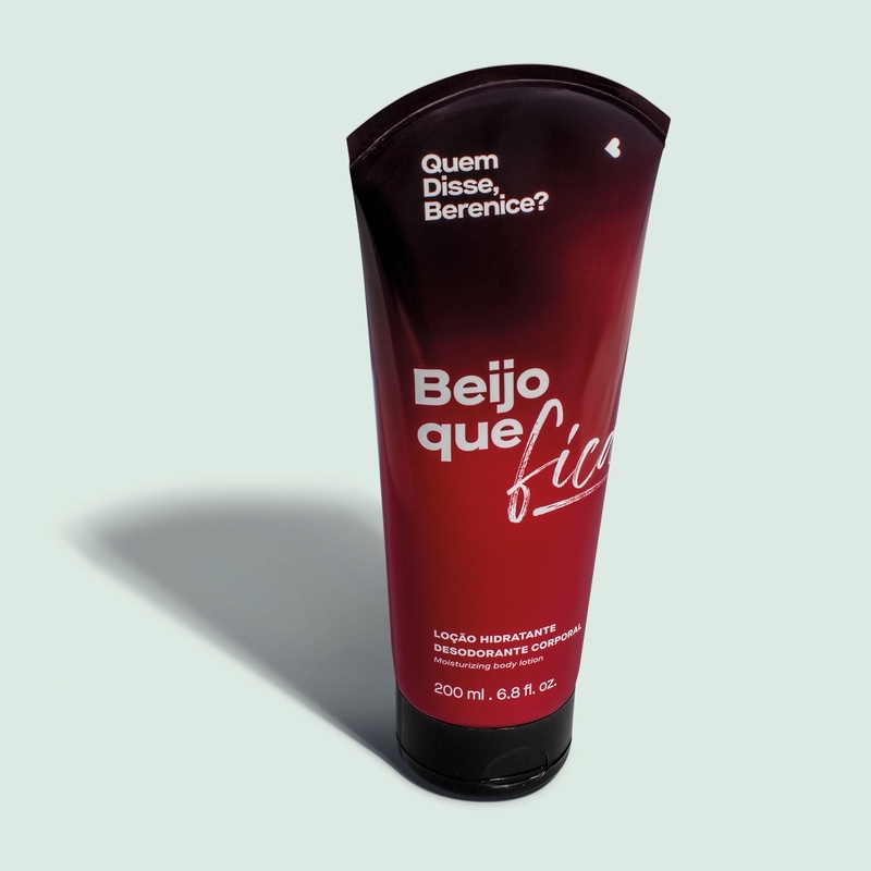 Loção Hidratante Desodorante Corporal Beijo que Fica 200ml