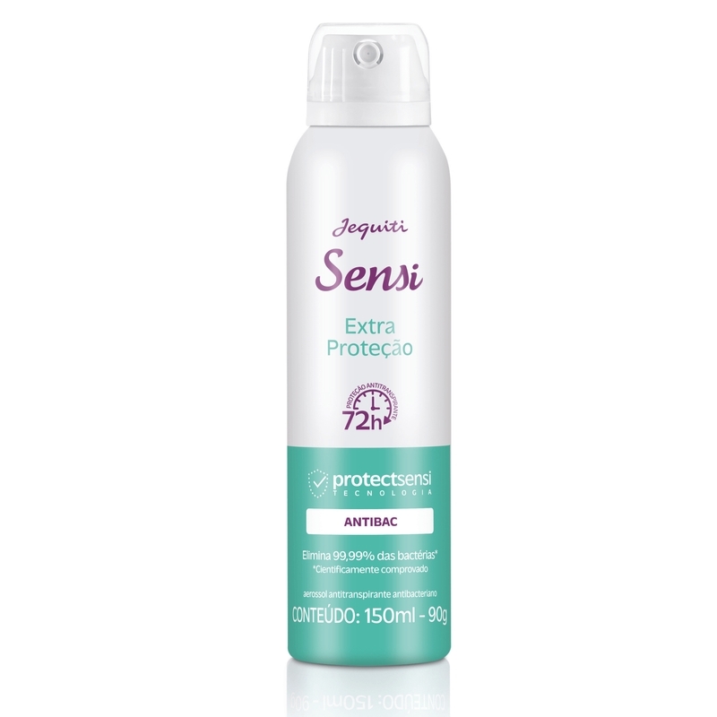 Desodorante Antitranspirante Aerossol Sensi Antibac, 150 ml - 90g