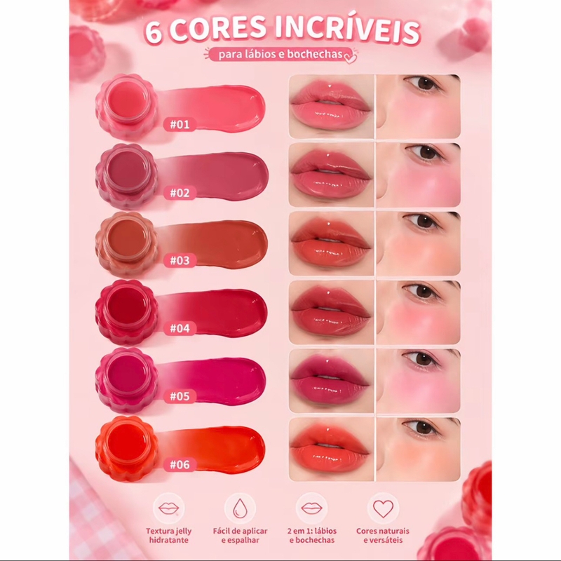 Lip Jelly Tint E Blush