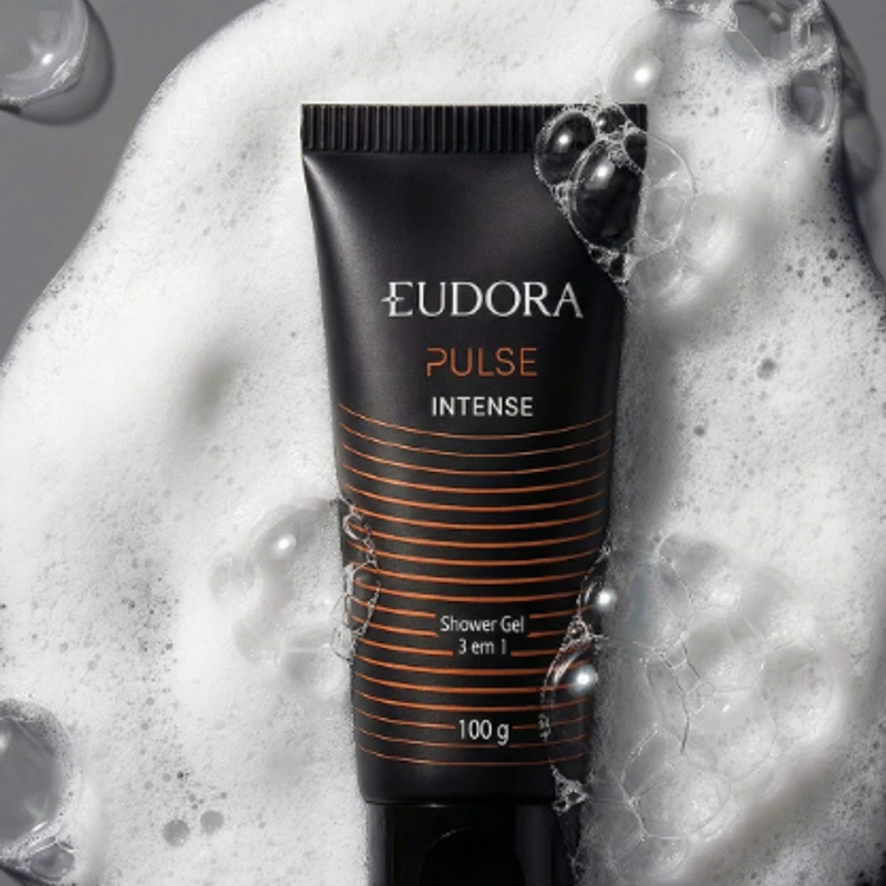 Shower Gel 3 em 1 Pulse Intense 100g - foto 2